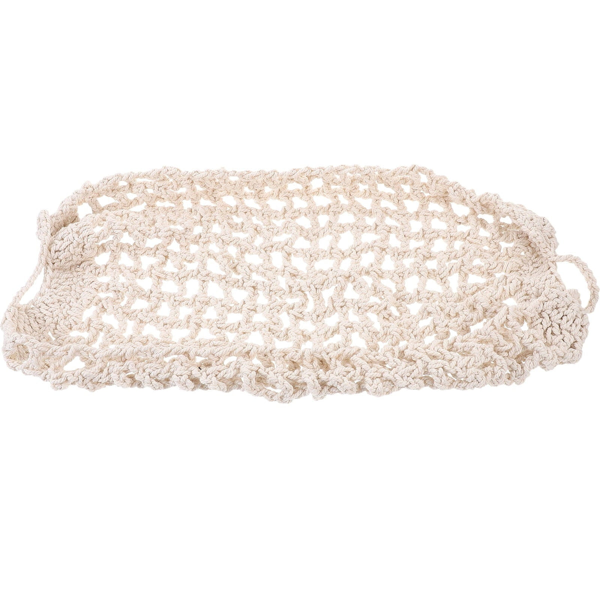 WEAVILUX 1Pack Fruit Hammock Beige Cotton Rope Air Circulation Storage Space Saving Kitchen