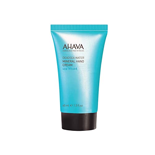 AHAVA Dead Sea Water Mineral Hand Cream - Hand Moisturizer For Dry Cracked Hands, Light & Fast Absorbing, Enriched with Exclusive blend Osmoter, Smoothing Witch Hazel & Soothing Allantoin