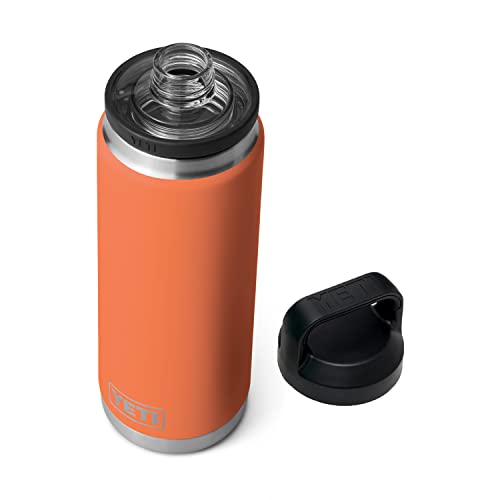 YETI Rambler 26 oz Bottle, Vacuum Insulated, Stainless Steel with Chug Cap, High Desert Clay