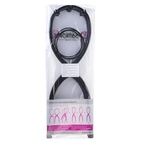 Dreamlover Wig Stand, Tall Wig Stand Long, 3 Pack