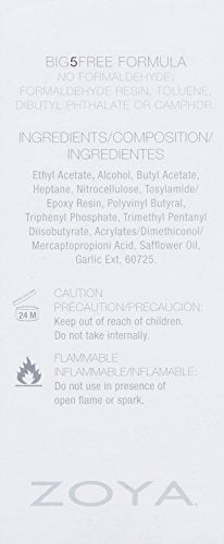ZOYA Naked Manicure Base Coat, 0.5 fl. oz., Clear