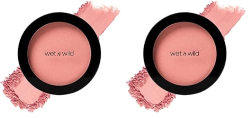 wet n wild Color Icon Blush, Effortless Glow & Seamless Blend infused with Luxuriously Smooth Jojoba Oil, Sheer Finish with a Matte Natural Glow, Cruelty-Free & Vegan - Nudist Society(Packaged)