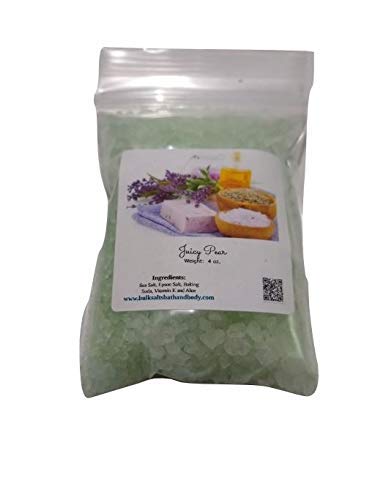 Bath Salts Sampler Pack - Summer Scents | Sea Salt | Epsom Salt | Essential Oils