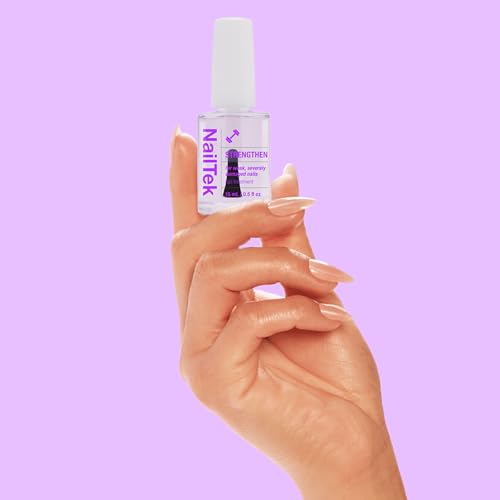 Nail Tek Rescue System – Nail Repair for Damaged Nails, Hydrate, Renew & Strengthen Nails Treatment, Made in USA, 0.5 fl oz each