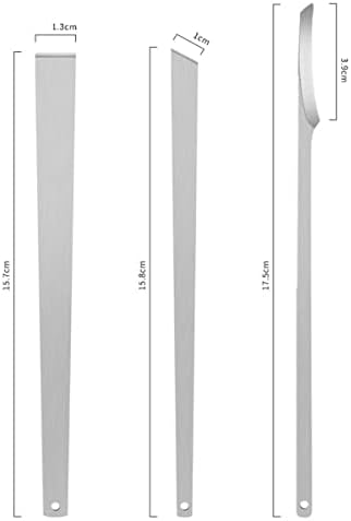 3PCS Stainless Steel ingrown toenail Pedicure Knife Set, Professional Foot Skin Scraper Repair Sharp Blade kit for Nail Corn Callus Paronychia Treatment (with Holes)
