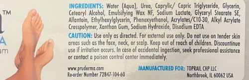 Urea 25% Healing Cream 6 oz - Moisturizes and Rehydrates Hands, Feet and Knees to a Healthy Appearance - Soothes and Softens Thick, Cracked, Rough Dead Callused and Dry Skin.