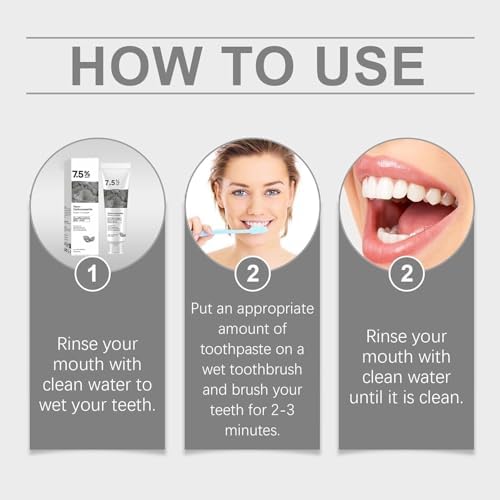 2pcs Hydroxyapatite Toothpaste for Advanced Enamel Protection, Gentle and Effective Formula, Fresh Breath, Deep Cleaning Care Toothpaste, Suitable for Sensitive Teeth