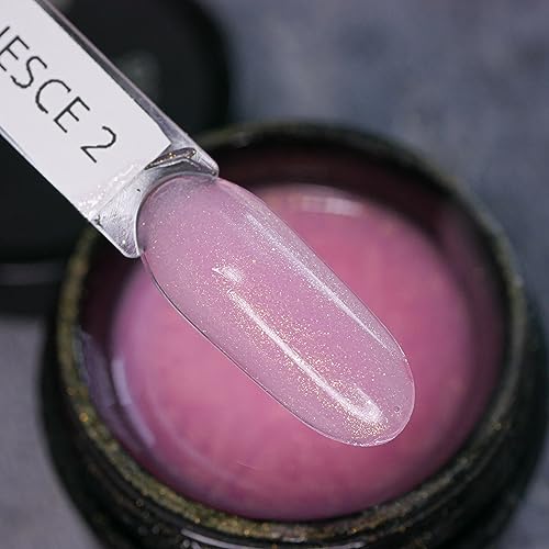 IN.HYPE Sculpting Hard Builder Gel for Nail Extension/Strengthening Luminesce Pink #2