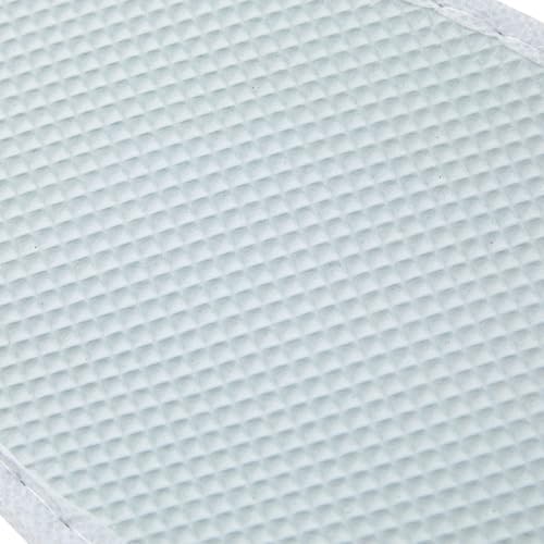Juvale Disposable Slippers for Guests - Men's US 10/Women's US 11 Medium - White Closed-Toe Cotton EVA Slip-Resistant Sole - Individually Wrapped Spa & Hotel House Slippers Bulk 24 Pairs