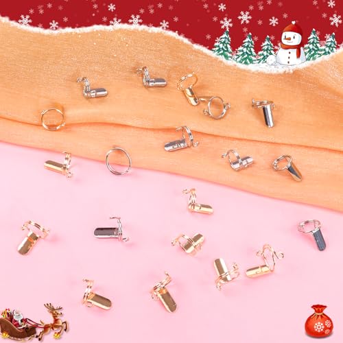 20Pcs Wudu Nail Rings, Reusable Nail Rings with 120Pcs Adhesive Nail Tabs, Size Adjustable Detachable Nail Rings for Halal Nail, Muslim Wearing Manicure Nails(Gold, Silver)