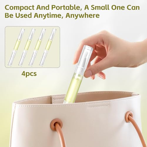 Nailz Nail 𝐆𝐫𝐨𝐰𝐭𝐡 Pen,Radiant Nail Growth GIL,Radiant Nail Growth Oil Pen,Cuticle Oil for Nails,Nail Strengthener, for Moisturize Strengthen Nail Care,Finger Edge Manicure Nourishing Pen(4PCS)