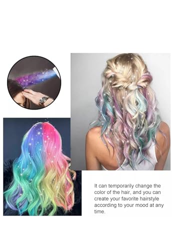Temporary Hair Color Spray Birthday Party,New Year Party,Celebration 3OZ- Case (6 Cans) - 6 Colors