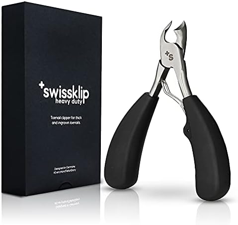 Swissklip Toenail Clippers | Heavy Duty Toe Nail Clippers I Toenail Clippers for Thick Nails I Big Toe Nail Clippers for Thick Toenails I Heavy Duty Nail Clippers for Thick Nail