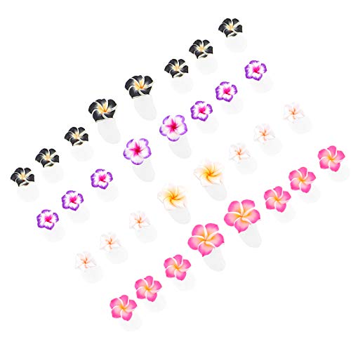 Uonlytech Nail Art 32pcs Silicone Toe Separators Flower Toe Separator Toe Nail Separators Toes Dividers Pedicures Nail Art Tools Pedicure Spacers for Nail Salon Toes Dividers