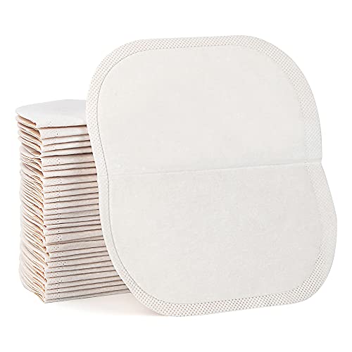 Underarm Sweat Pads for Women and Men, 80 Pack Premium Underarm Sweat Pads Fight Hyperhidrosis, Extra Large Disposable Armpit Sweat Stain Pads,Underarm Shields Comfortable Unflavored, Non Visible