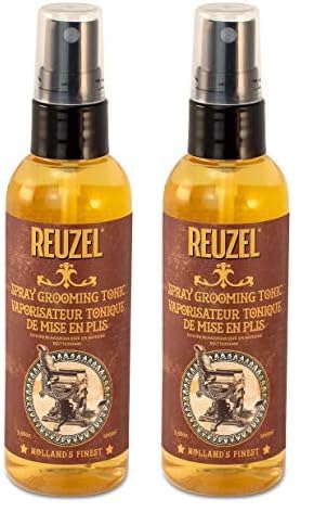 REUZEL Spray Grooming Tonic, Long Lasting, Natural Feeling, 3.38 oz (Pack of 2)