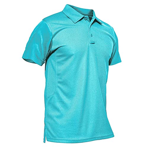 MAGCOMSEN Mens Casual Polo Short Sleeve Polo Shirts for Men Golf Shirts for Men Fall Shirts Mens Golf Shirts Fishing Shirts Work Shirts Casual Shirts Summer Shirts Golf Polo Shirts for Men