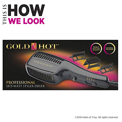 Gold N Hot Professional 1875W Styler Hair Dryer