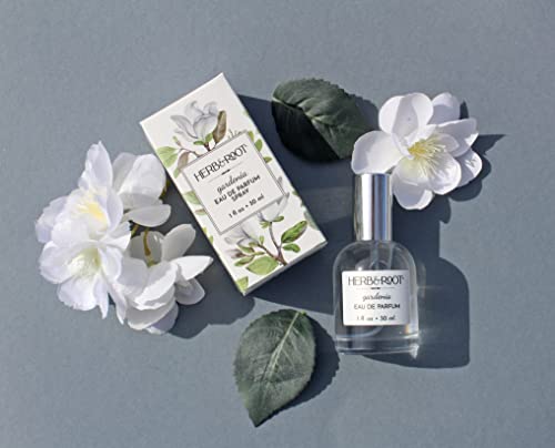 Gardenia Eau de Perfume Spray: Fresh Floral Womens Fragrance | Long-Lasting Clean Vegan Perfume for Women | Cruelty-Free Body Spray | Soft White Gardenia & Notes