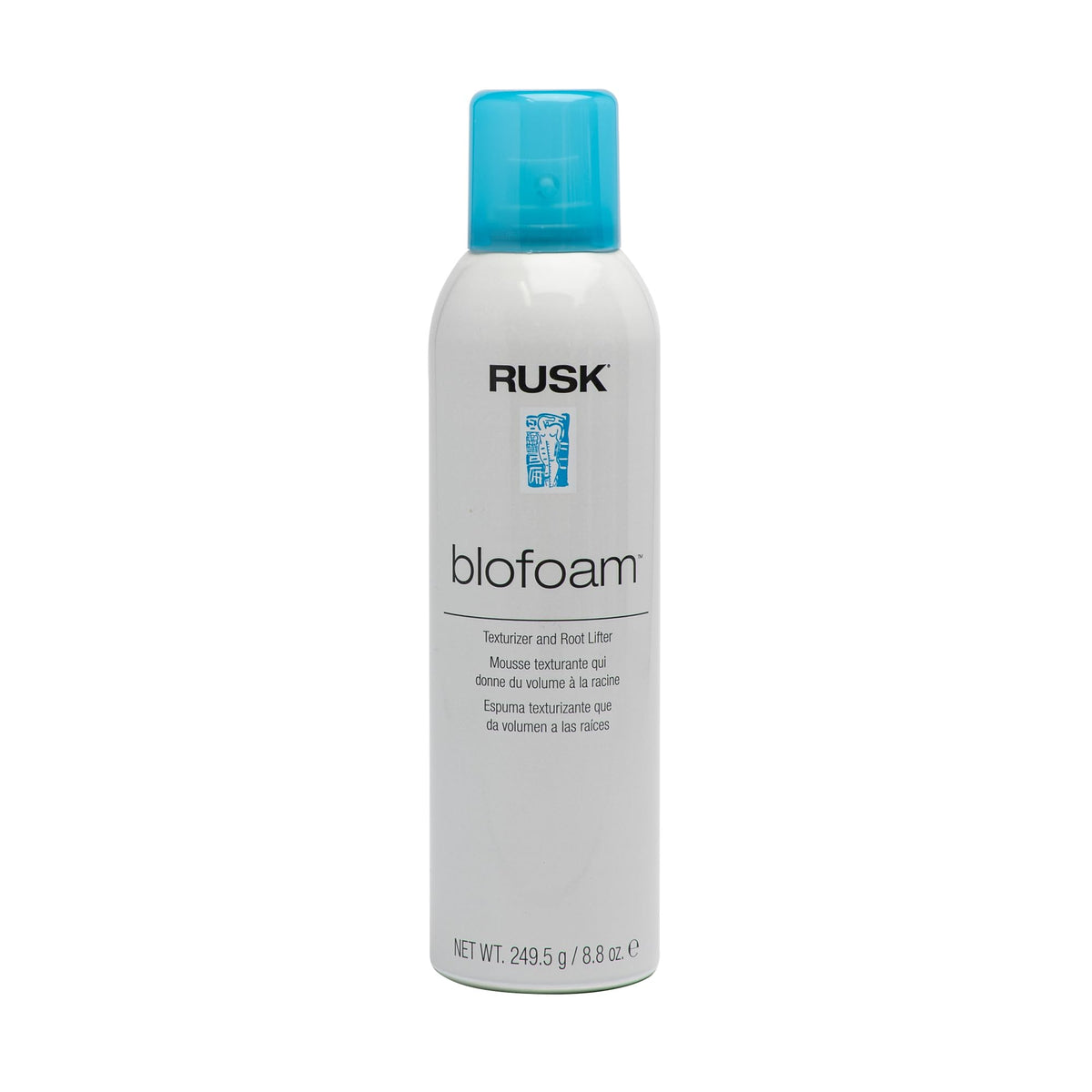 RUSK Designer Collection Blofoam Extreme Texture and Root Lifter, Spray-On Texturizing Foam, 8.8 oz