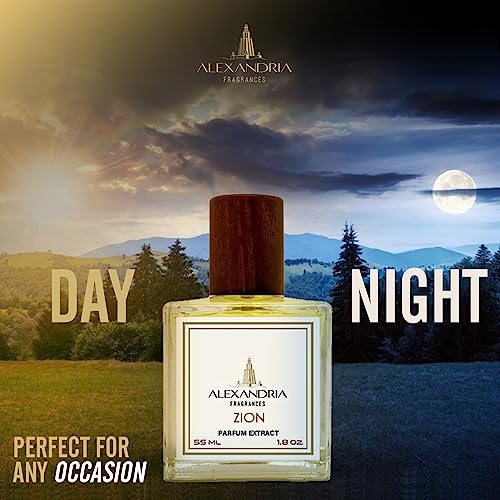 Alexandria Fragrances | Zion |Eau De Parfum | Inspired By R. Elysium | 60ml | The Scent of Divine Magnetism | Apple, Lemon & Lime, Grapefruit, and Exotic Herb Scent