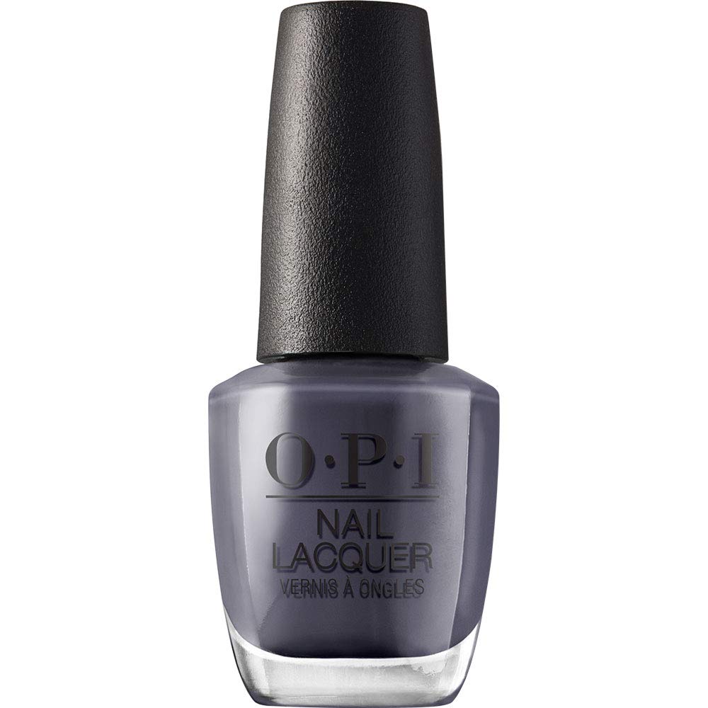 OPI Nail Lacquer Less is Norse | Opaque Dark Blue Crème Chip Resistant Nail Polish | Iceland Collection