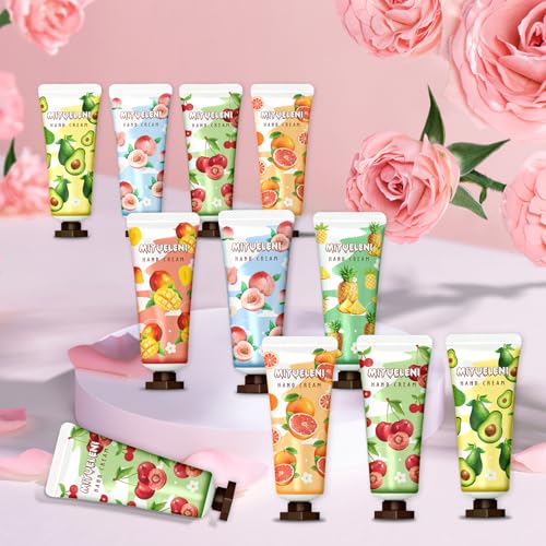 120 Pack Hand Cream Gift Set, Travel Size Lotion, Mini Hand Creams, Teacher Appreciation Gifts, Hand Cream for Dry Cracked Hands, Bulk Christmas Gifts for Coworkers Adults Women Nurse