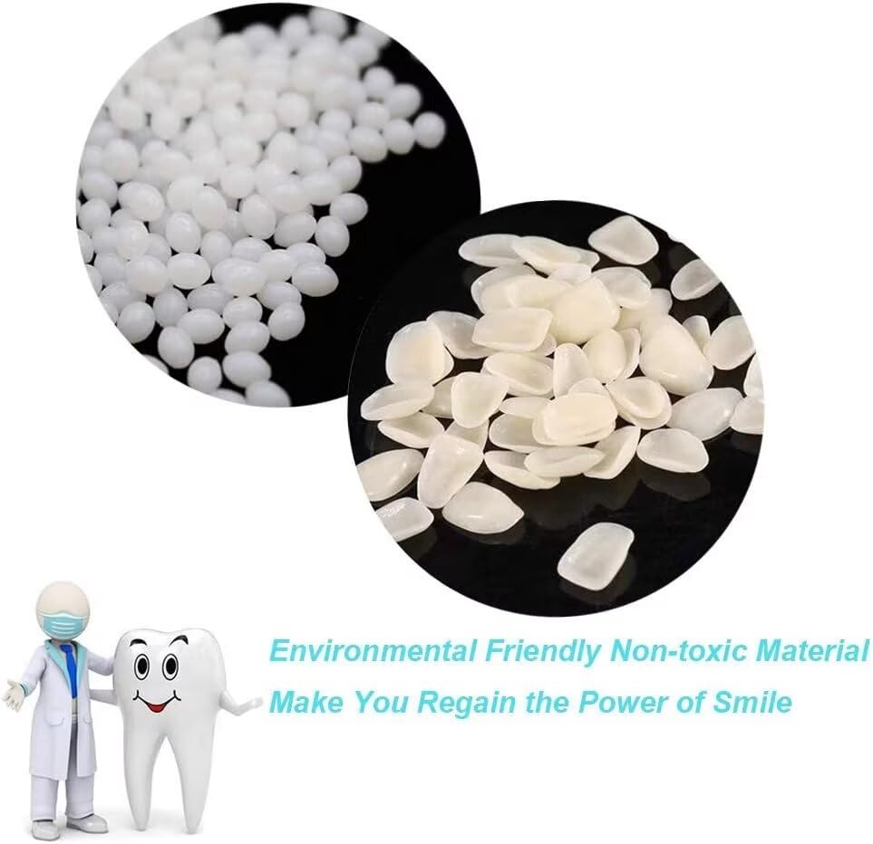 Fake Tooth Repair kits for Filling The Missing Broken Tooth and Gaps-Moldable and False Teeth Thermal Beads Replacement Kits