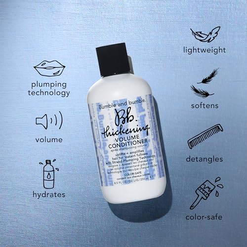 Bumble and bumble. Thickening Volumizing Conditioner | For Instant Fullness | Moisturizing | Color Safe | Straight to Wavy
