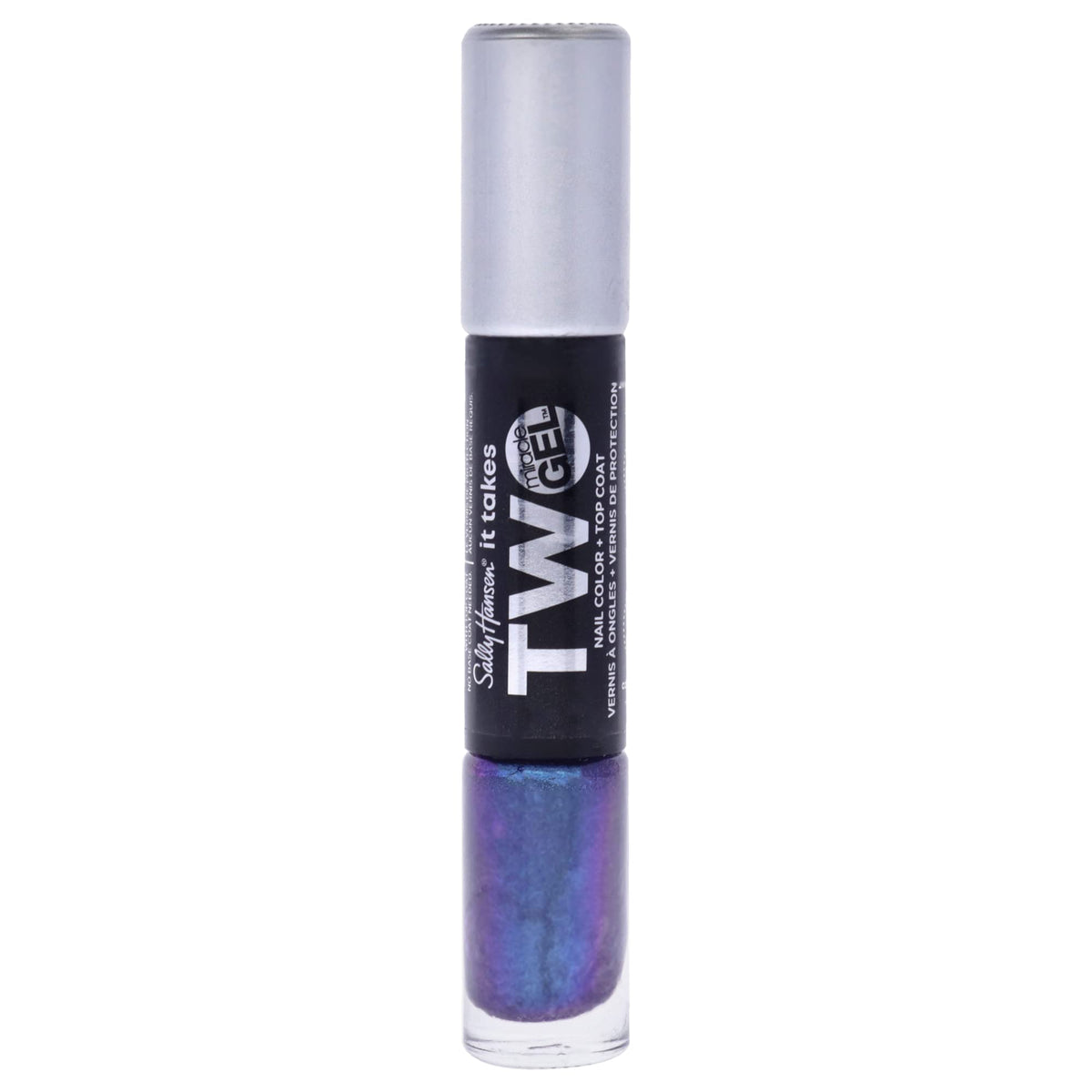 Sally Hansen It Takes Two Miracle Gel™, Hyp-nautical, Long Lasting, Gel-Like Formula, No UV Lamp Needed, Blue Nail Polish