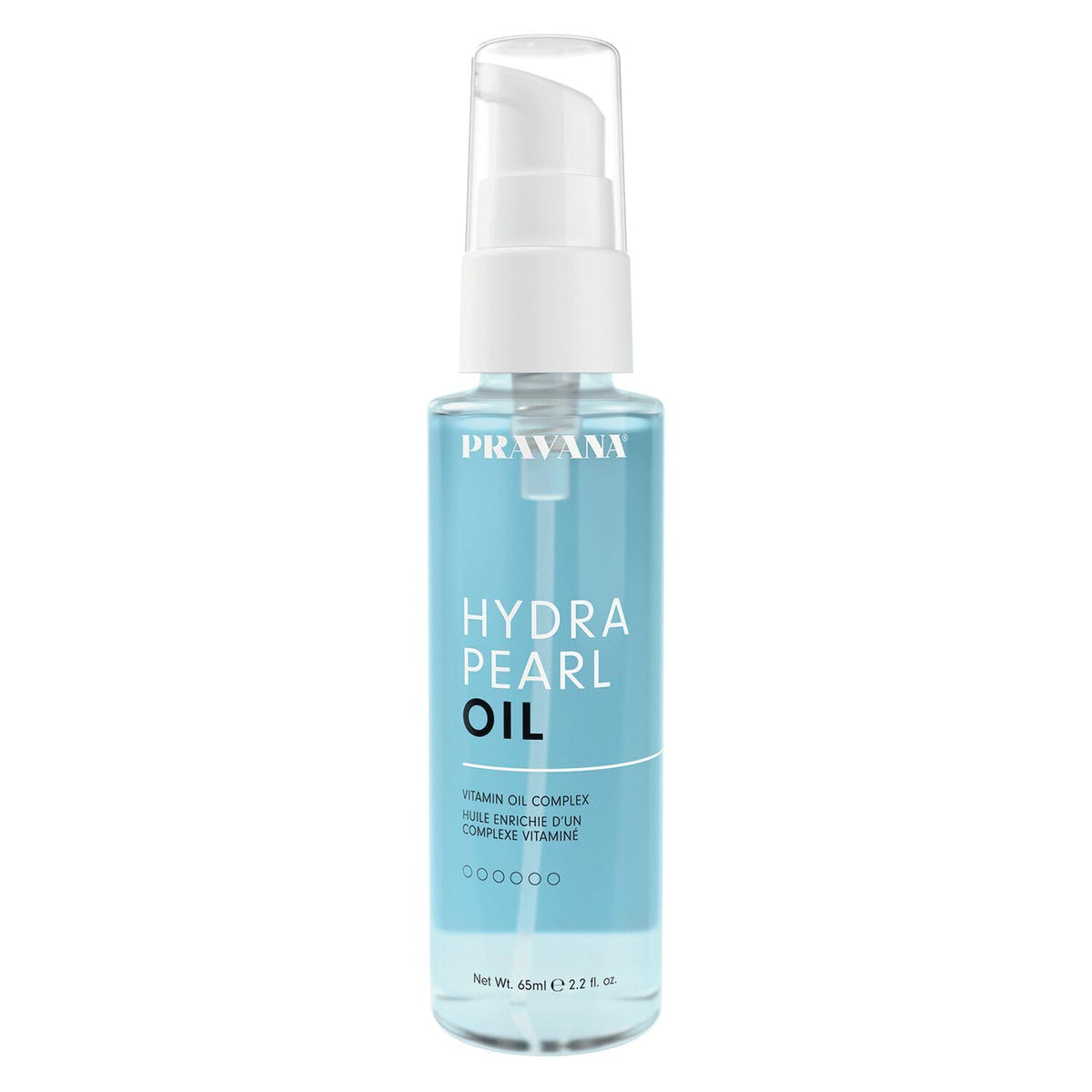 Pravana Hydra Pearl Oil Vitamin Complex | Creates Smooth, Shiny, Deeply Nourished Hair | Fights Frizz & Humidity | Strengthens & Reduces Breakage | Heat Thermal Protection | 2.2 Fl Oz