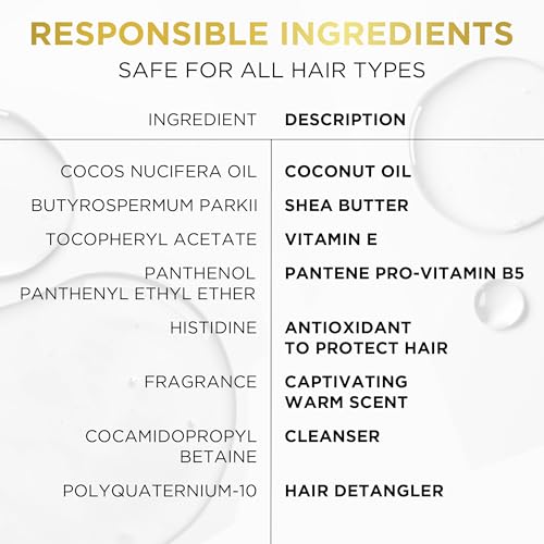 Pantene Pro-V Miracles Curl Define & Shine Coconut + Shea Sulfate-Free Shampoo 13.5 FL OZ