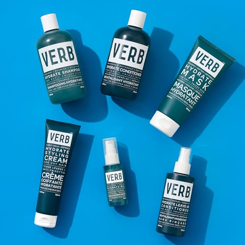 VERB Hydrate Conditioner - Nourish Dry + Frizzy Hair - Smooth + Reduce Frizz - Amber + Warm Jasmine Scent