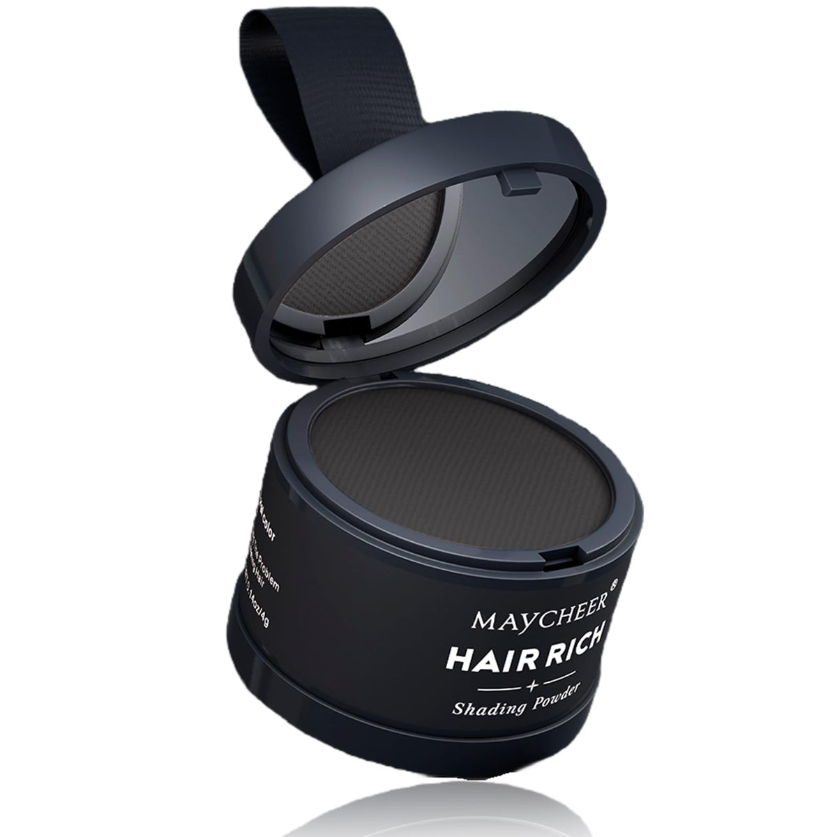 Maycheer Hairline Powder for Women - Hair Rich Shading Powder, 30 Colors Magic Root Cover Up (Silver Gray 19)