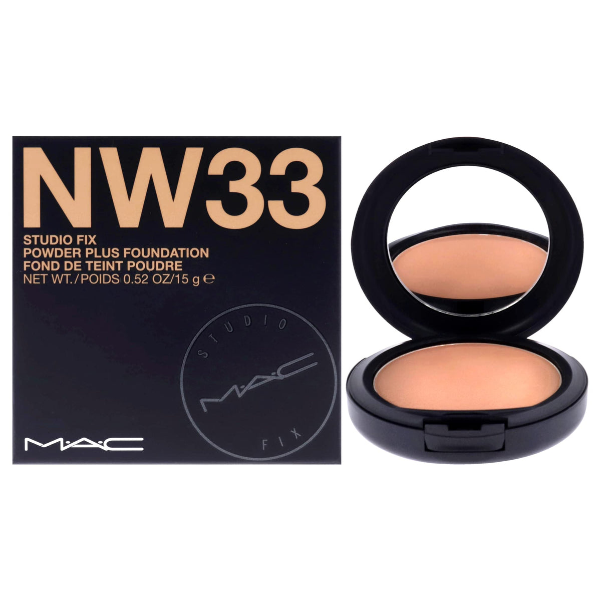 Mac Studio Fix Powder Plus Foundation Nw33 15gm/0.52 Oz