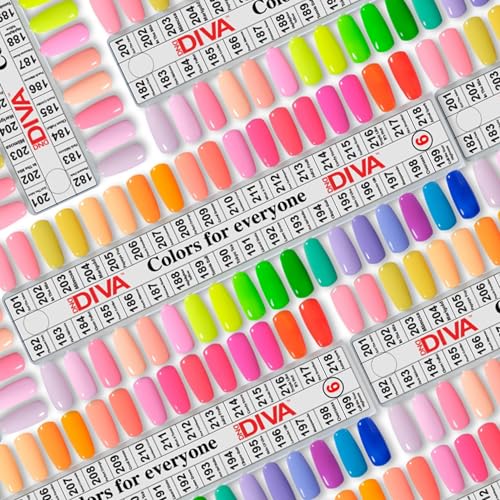 DND Diva Gel Polish Set, First Class Collection, UV/LED GelPolish and Air Dry Nail Lacquer, Matching Chip-Free Polish Duo, 0.5 Fl Oz Each