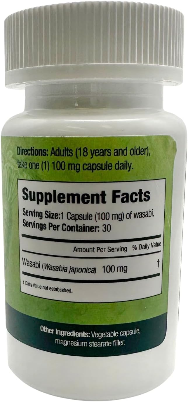100mg Memory Health Capsules – Enhance Memory, Focus, and Mental Clarity with Psychlomin (6-MSITC) – 30 Capsules for Peak Memory Performance.