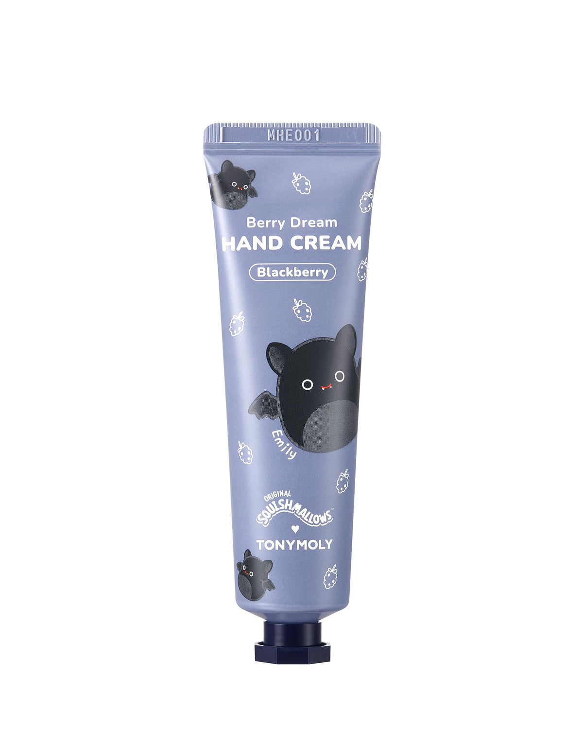 TONYMOLY x Squishmallow Easter Basket Stuffer Emily Berry Dream Blackberry Hand Cream - Rejuvenating and Hydrating, 30ml
