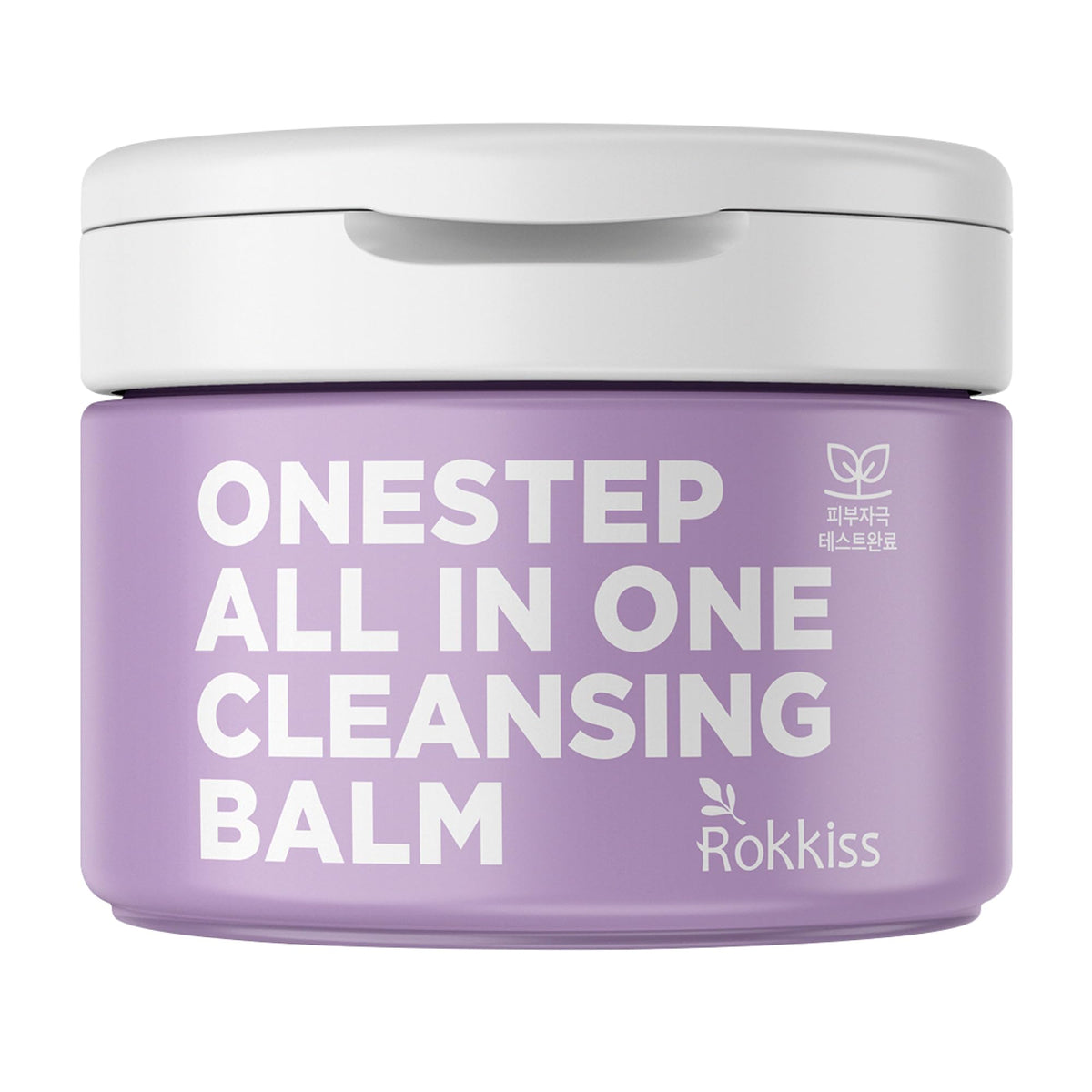 ROKKISS One Second Cleansing Balm (5.1fl oz) - Heavy Makeup Removal, Gentle, Moisturizing. Waterproof, Eye, Mascara, Lipstick Remover. Korean Skin Care. Cruelty-Free.