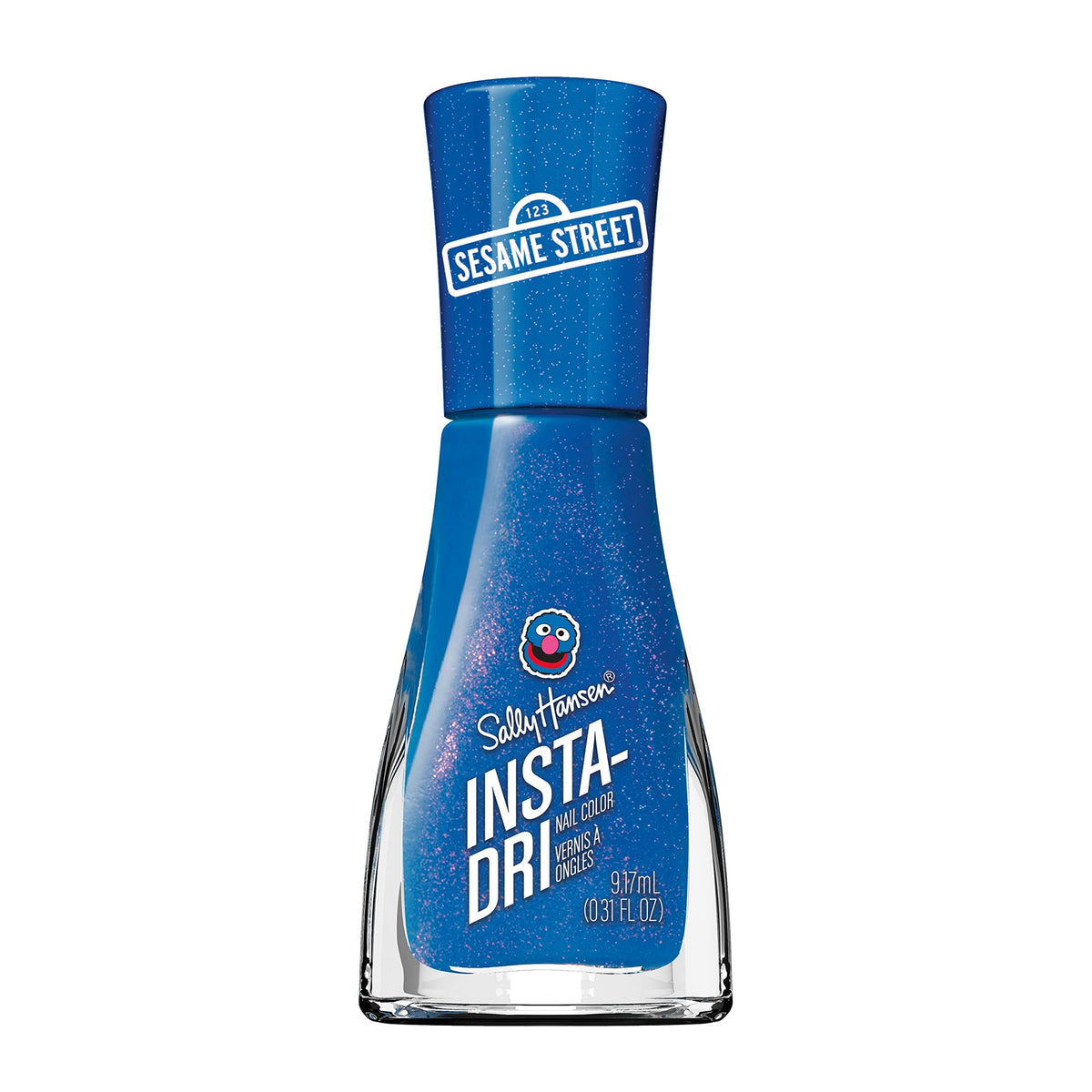 Sally Hansen Insta-Dri - Sesame Street Collection - Nail Polish - Am I Not Adora-blue? - 0.31 fl oz