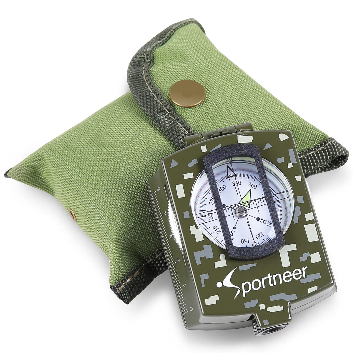 Compass, Sportneer Compass Hiking Survival Compass Military Grade Waterproof Boy Scout Compass for Kids Gift Backpacking Camping Hiking Map Navigation