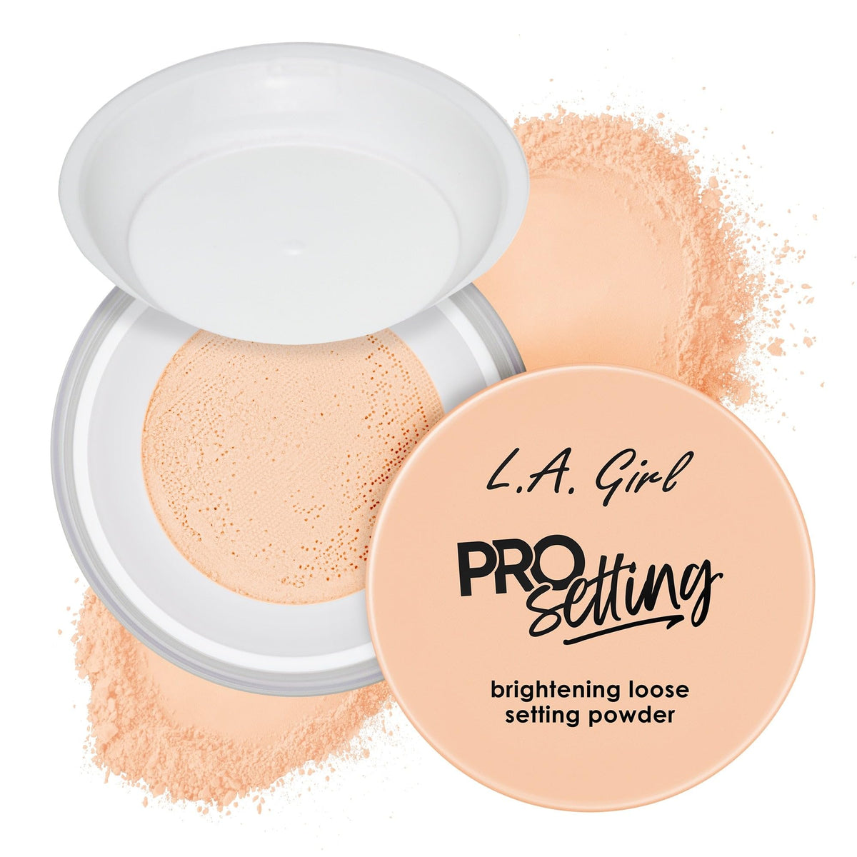 L.A. Girl Pro Setting Brightening Loose Setting Powder, Peach GLP737