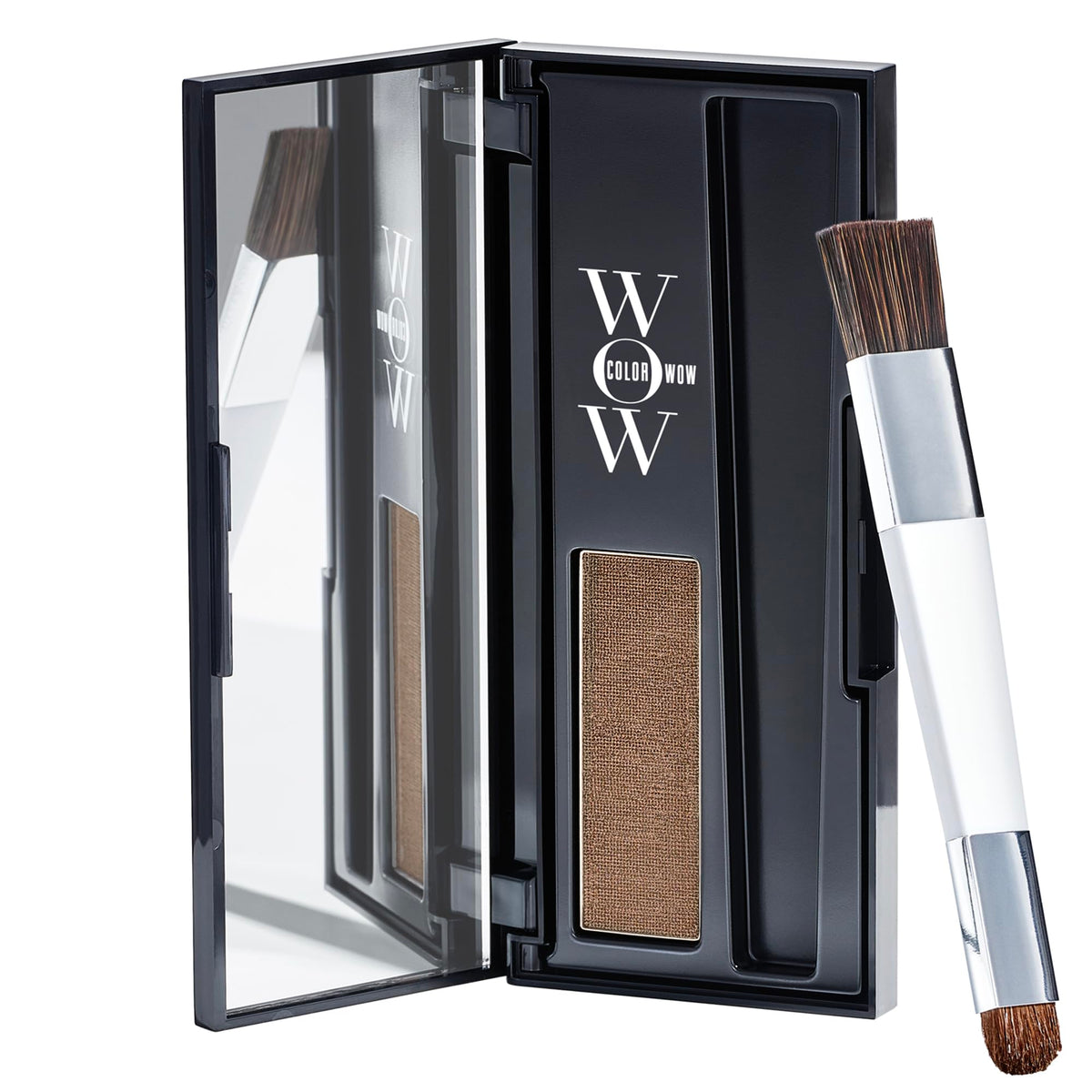 COLOR WOW Root Cover Up, Light Brown – Instant Grey Coverage and Temporary Touch-Up, Water and Sweat Resistant, No mess Award-Winning Formula