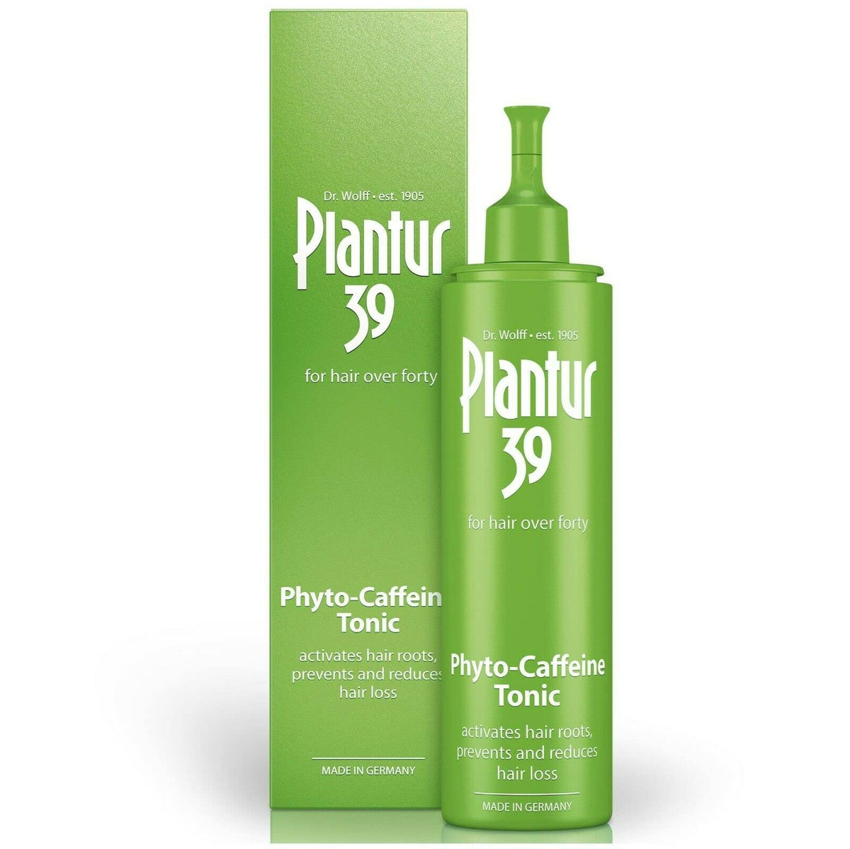 Plantur 39 Phyto Caffeine Tonic Concentrate I Topical Scalp Solution I For Women's Thinning Hair I Promotes Natural Hair Growth I (6.76 Oz)