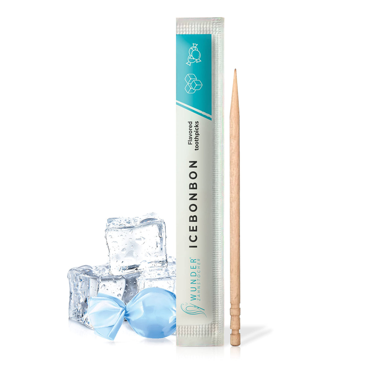 Wonder Toothpicks with Flavor - 200x Flavored toothpicks Individually Packed in 8 Refreshing Varieties - Gentle Oral Hygiene - Fresh Breath - Individually Packed Toothpicks with Flavor