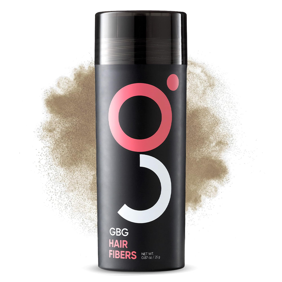 GBG Hair Fibers for Thinning Hair & Bald Spots (Dark Blonde) - 25g Bottle - Conceals Hair Loss - Instant Cover Up & Volume in 30 Seconds, Hair Powder for Women & Men - Cruelty Free