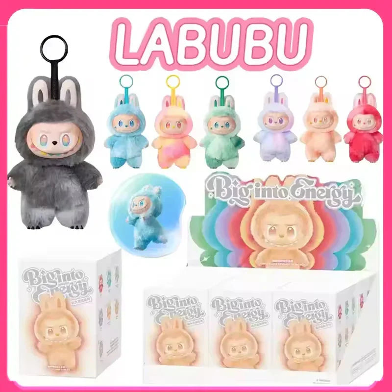 Labubu Heartbeat Macaron Blind Box Figurine