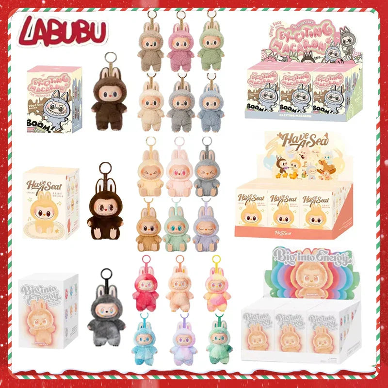 PopMart Labubu Heartbeat Macaron Blind Box