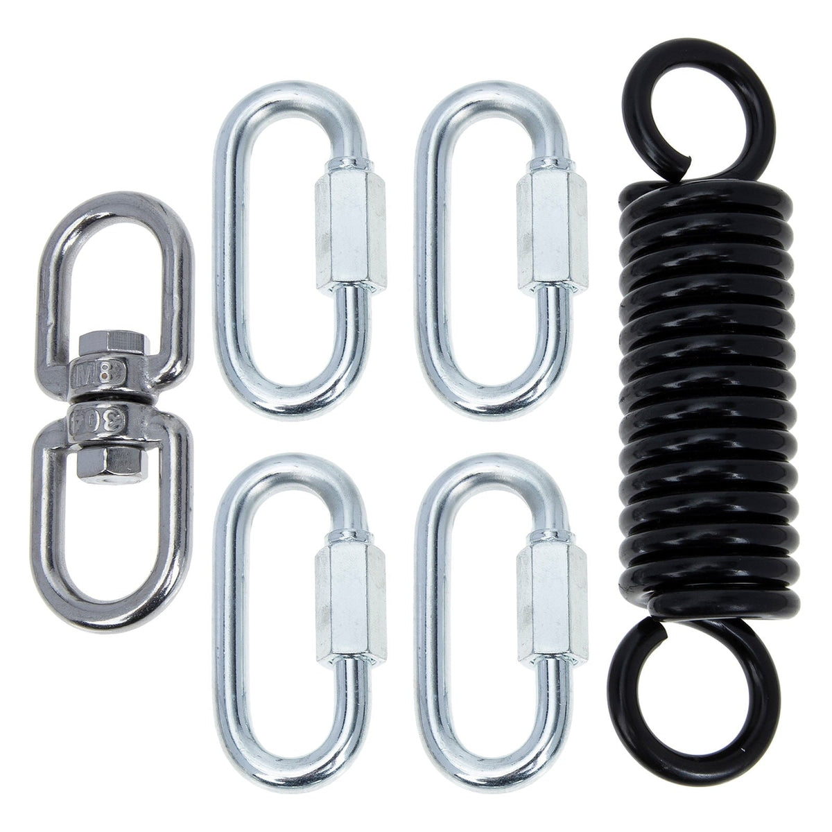 TINKSKY 1 Set Porch Swing Spring Steel for Extension and Indoor Use