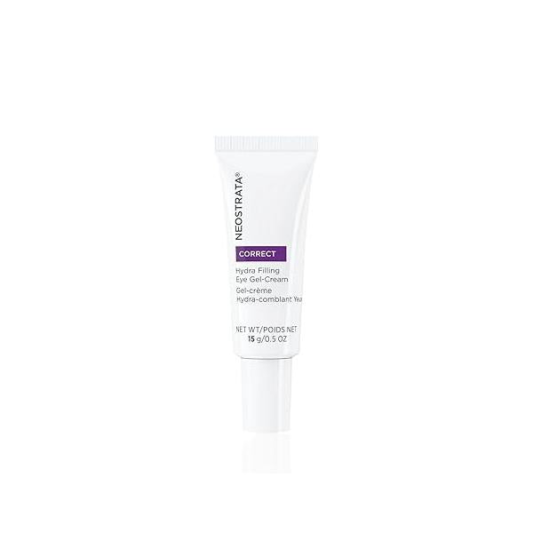 NEOSTRATA Hydra Filling Eye Gel With Hyaluronic Acid For Fine Lines Fragrance-Free Opthamoligist Tested, 0.5 fl. oz.